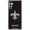 NFL New Orleans Saints Distressed Galaxy A15 5G Clear Case